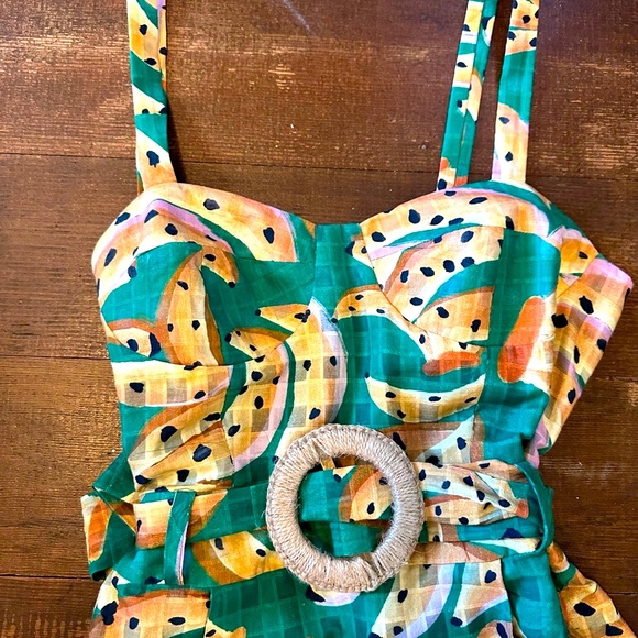 Farm Rio Banana Foliage Dress - Picture 3 of 5